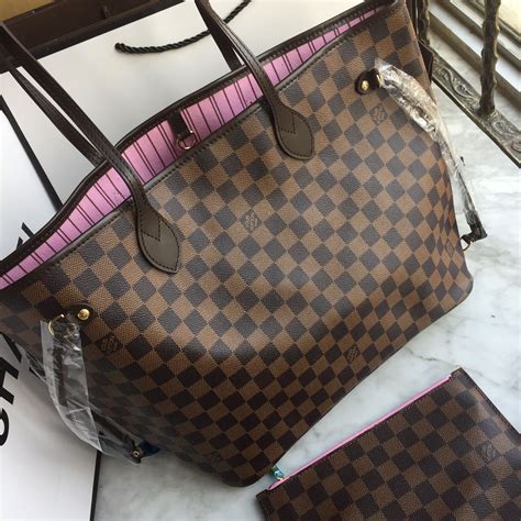 lv neverfull pink|louis vuitton neverfull original.